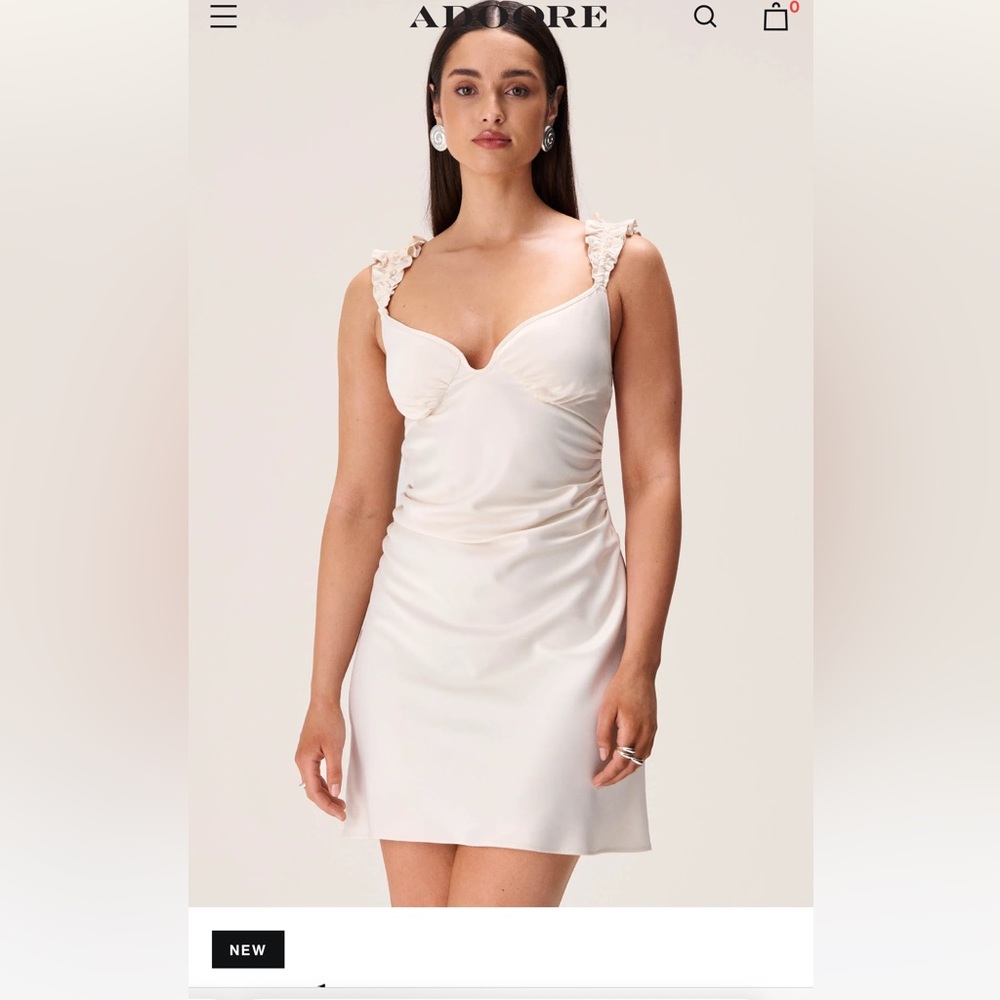 Adoore Natal Dress off white